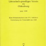 Literarisch-geselliger Verein zu Oldenburg