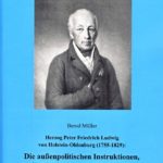 Die außenpolitischen Instruktionen, Denkschriften und Testamente