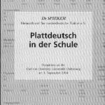 Plattdeutsch in der Schule