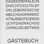 Gästebuch