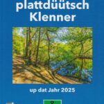 De plattdüütsch Klenner up dat Jahr 2025